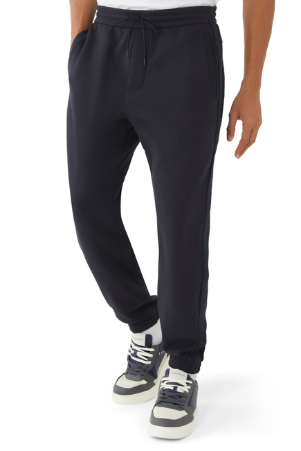 Logo Tape Double-Jersey Joggers